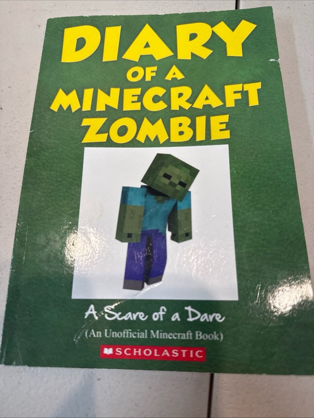 Diary of a Minecraft Zombie, Paperback By Scholastic. Excellent